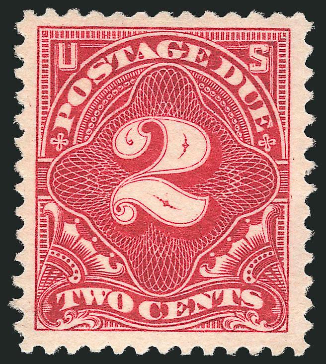 J30 - 1894 2c Postage Due Stamp - vermilion - Mystic Stamp Company