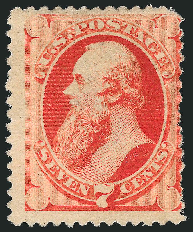 7c Scarlet Vermilion, Special Printing (196).> Without gum as issued, thin and perf flaws at right, acceptable condition for a collector on a budget