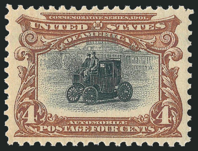 4c Pan-American (296).> Mint N.H., rich color, well-proportioned margins, Extremely Fine, with 2006 P.F. certificate (XF 90)