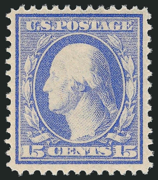 15c Pale Ultramarine (340).> Mint N.H., attractive pastel color, Very Fine and choice, with 2004 P.S.E. certificate (VF-XF 85 SMQ $210.00)