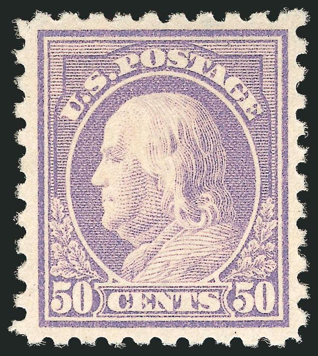 50c Violet (440).> Lightly hinged, fresh color, choice centering, Extremely Fine, with 2000 P.F. certificate