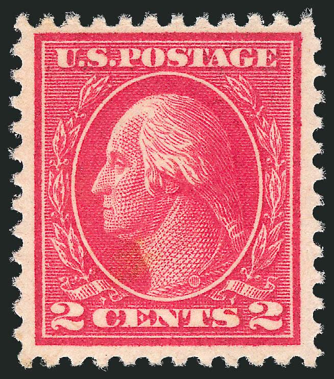 2c Deep Rose, Ty. Ia (500).> Mint N.H., gorgeous color, Very Fine and choice, with 2008 P.S.E. certificate for block of five
