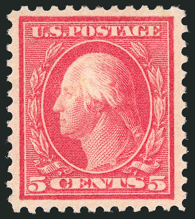 5c Rose, Error (505).> Lightly hinged, bright color, Extremely Fine