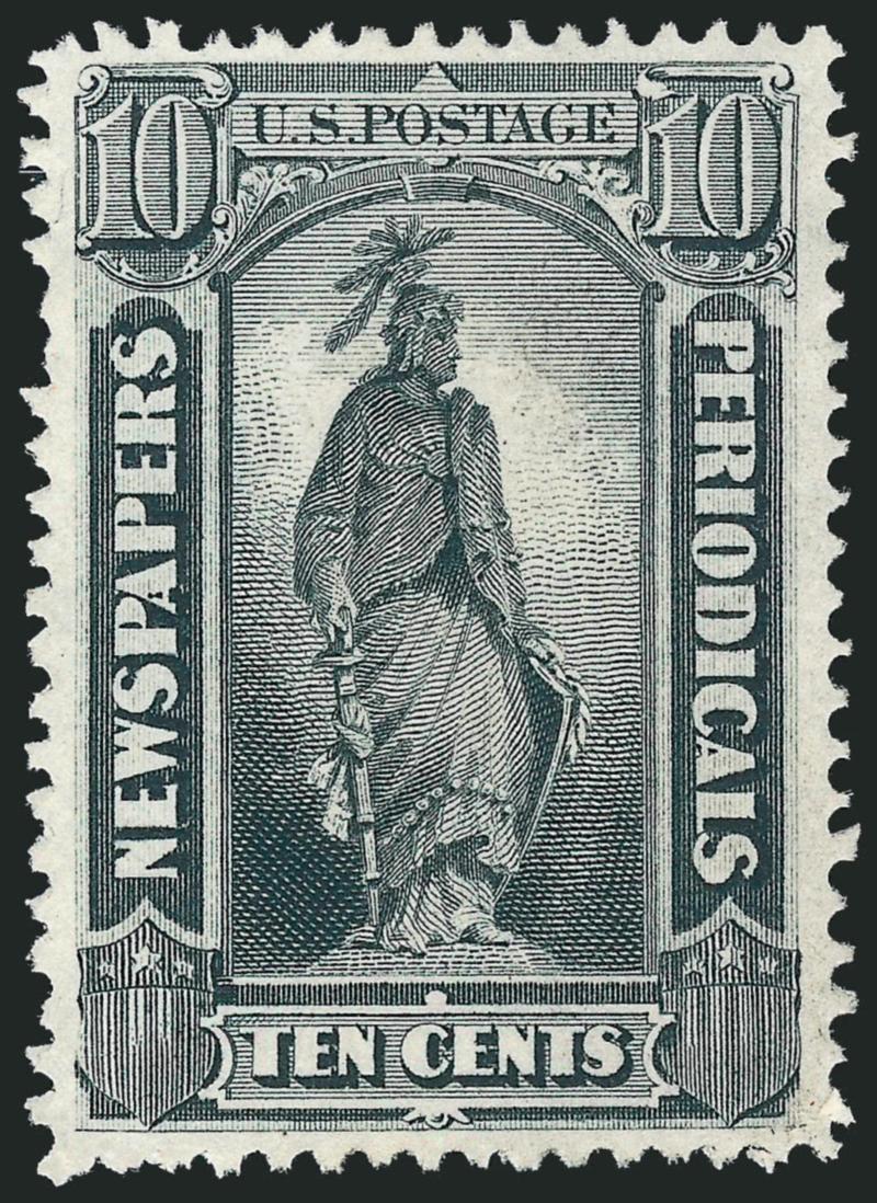 10c Gray Black, 1875 Special Printing (PR39).> Without gum as issued, attractively centered, detailed impression, Very Fine and choice, with 2004 P.F. certificate