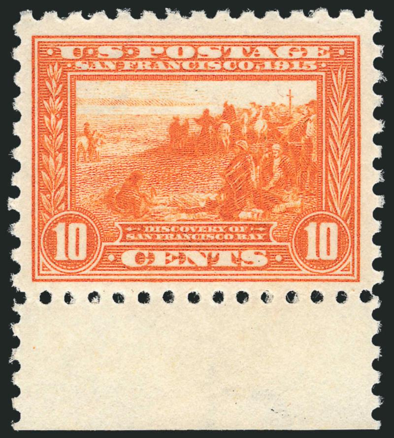 1c-10c Panama-Pacific (397-404).> Nos. 401-402 Mint N.H., virtually all others lightly hinged incl. No. 404 (bottom selvage single), Fine-Very Fine