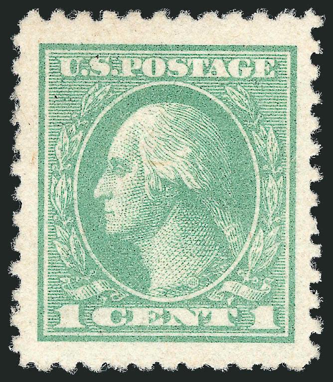 1c-3c 1918-20 Offset Issues (525-534A, 535-536).> Nos. 531-533 Mint N.H., exceptional margins throughout, 1c and 3c Ty. IV perforated centered Jumbos, incl. extra Nos. 532 and 536, Extremely Fine lot, one of
the nicest runs of Offset issues we can re