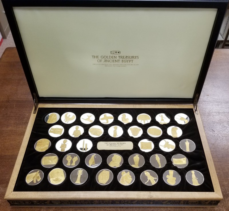 Sold at Auction: Franklin Mint - Coin-Medals of Indian Tribal Nations -  VOLUME 4, Set 2