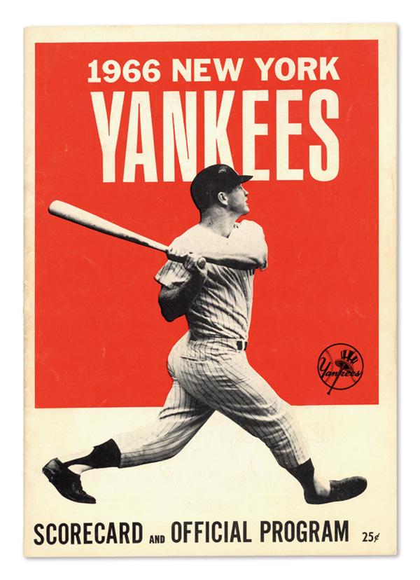 At Auction: 25 Official YANKEES Ball Club Posters