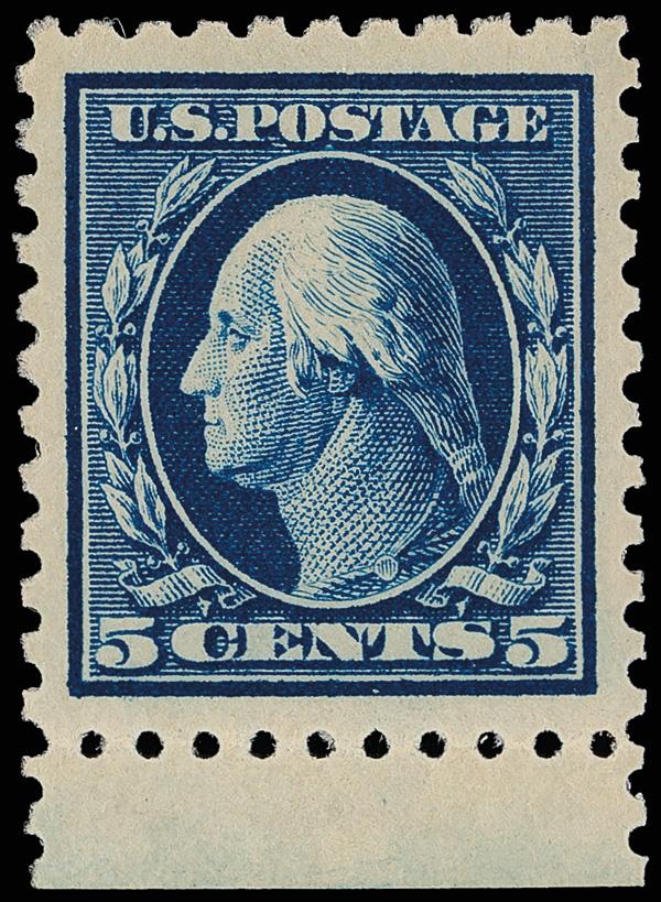 1c Franklin,1890-93, Dull Blue, US Postage Stamp, Facing left, #219, Perf 12