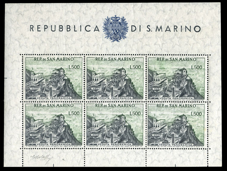 Stamp: Penna Rossa (San Marino(Coats Of Arms) Mi:SM 904,Sn:SM 678,Yt:SM  711,Sg:SM 839,AFA:SM 876,Un:SM 756,Sas:SM 756