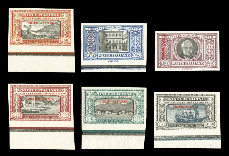 Italian Somaliland 1926 Segnatasse Vaglia Money Order Stamps Set 7-12 MNH