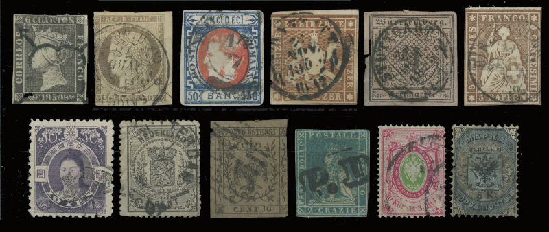 92 cents . Green Vintage Postage Stamp Variety Pack . Set of 5 Marketplace  Postage Stamps by undefined